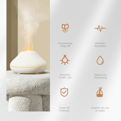 Volcanic Flame Aroma Diffuser Air Humidifier