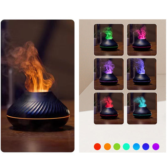Volcanic Flame Aroma Diffuser Air Humidifier